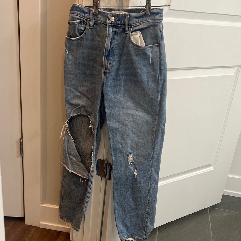 Abercrombie & Fitch 90s Straight Ultra high rise - Picture 2 of 2